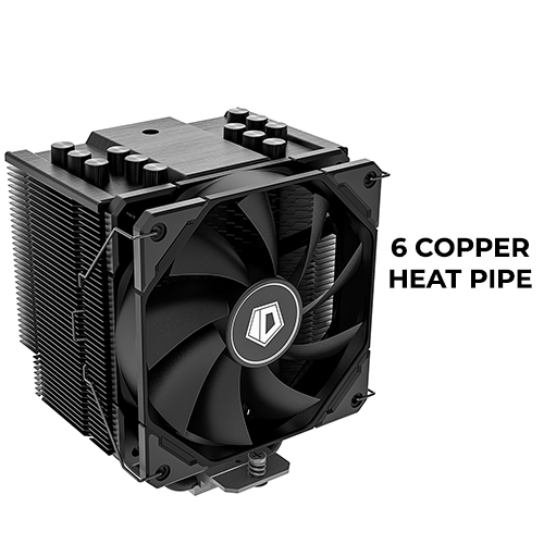 ID-Cooling SE-226 XT 6-Heat Pipe CPU Air Cooler (Black)